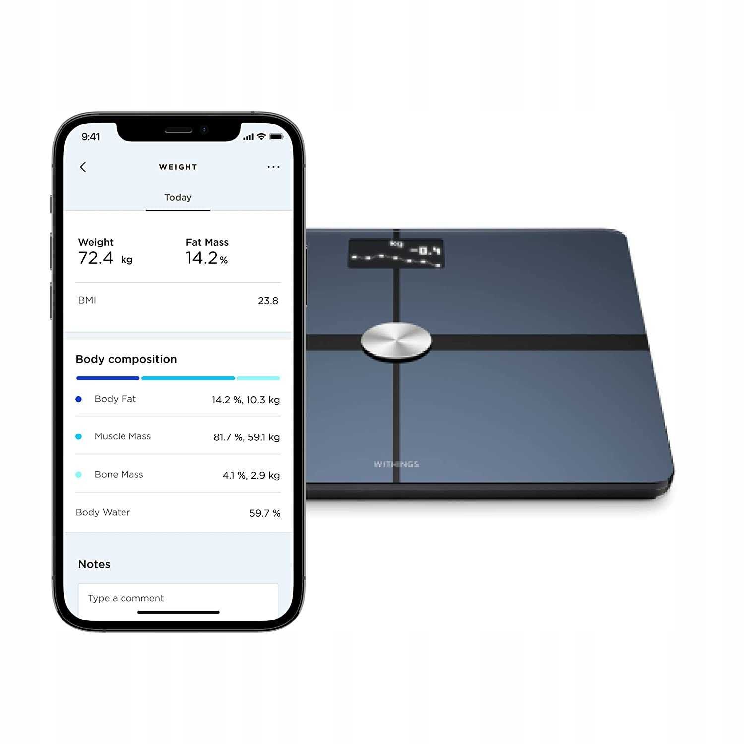 Waga łazienkowa Withings Body+