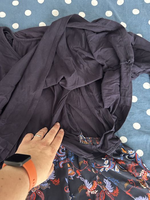 Blusa pre-mamã e de amamentacao