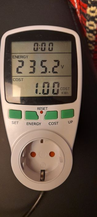 Aparelho medir consumo ernergia eléctricoa
