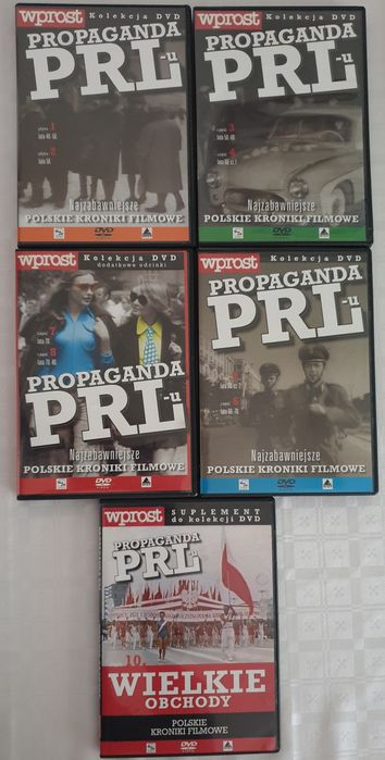 Dvd x5 Propaganda PRLu