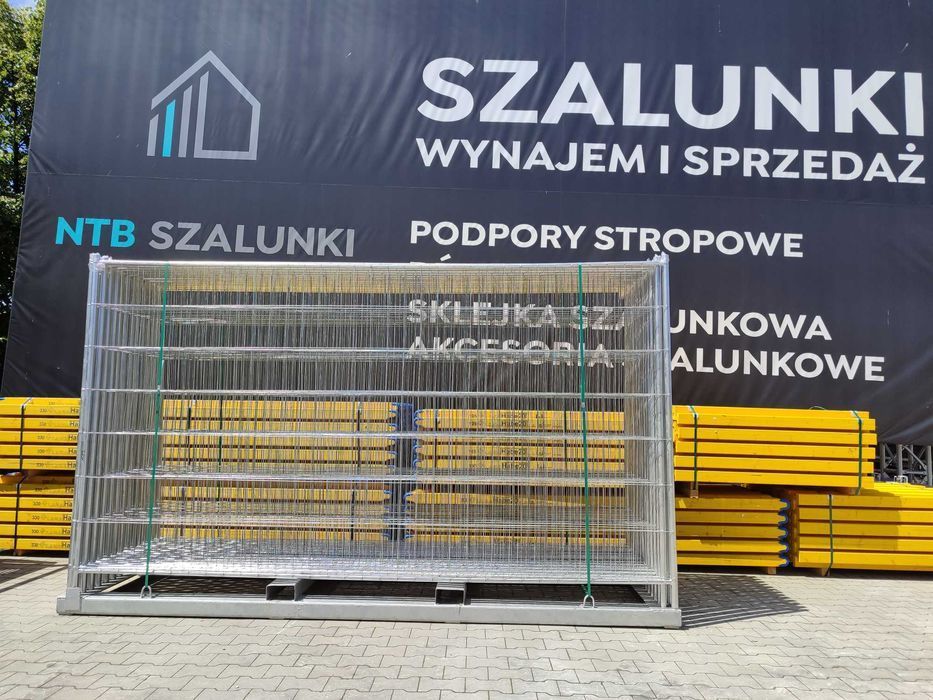 Ogrodzenia tymczasowe ażurowe