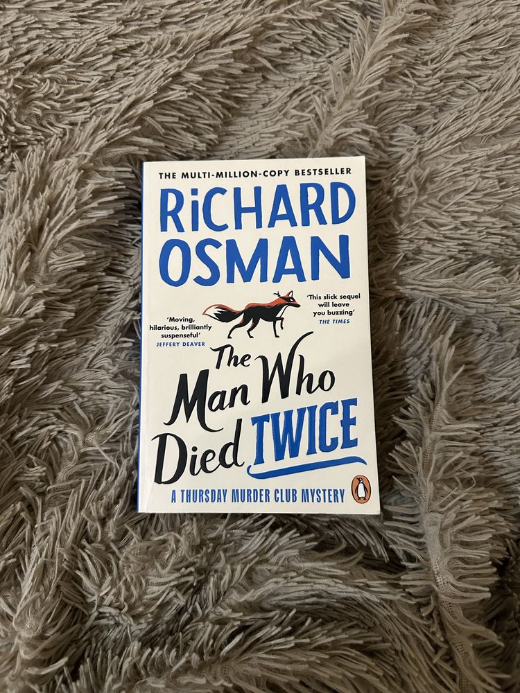 Книга Річарда Османа «The man who died twice”