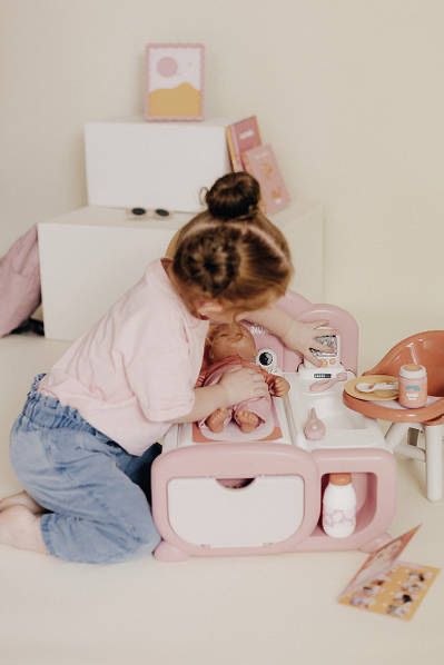 Ігровий центр Smoby “Бебі Ньорс. Терракотова пудра. Дитяча кімната”