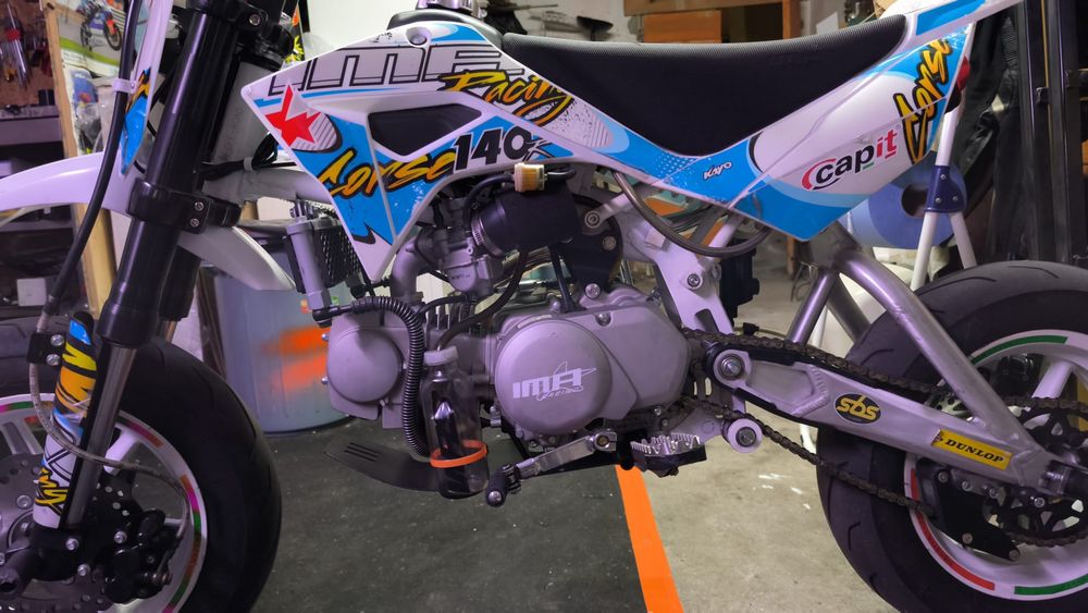 Pit bike imr 140 Course