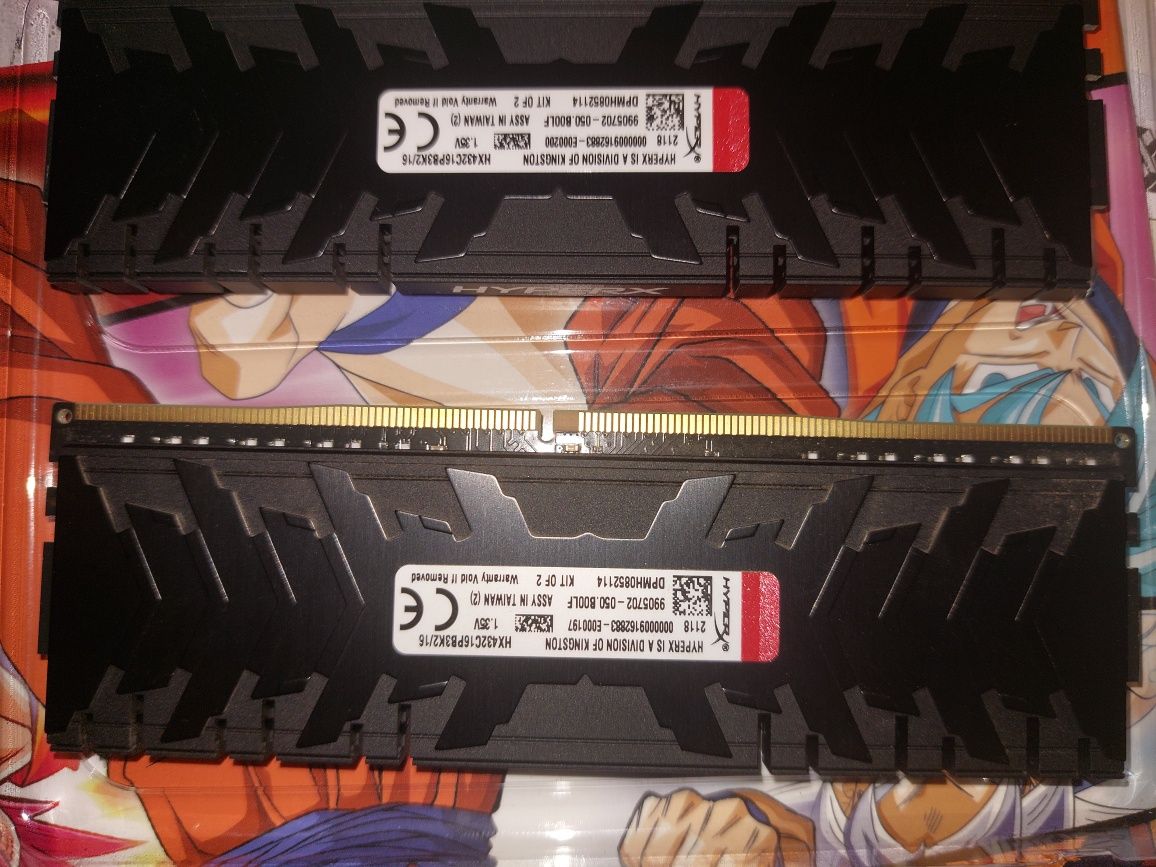 Memória RAM HyperX-predator-16gb-3200mhz-ddr4-kit-16gb-ddr4-320