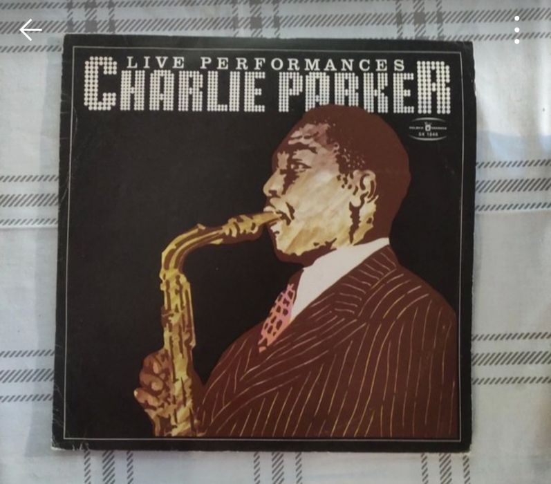 Charlie Parker- Live performance Winyl