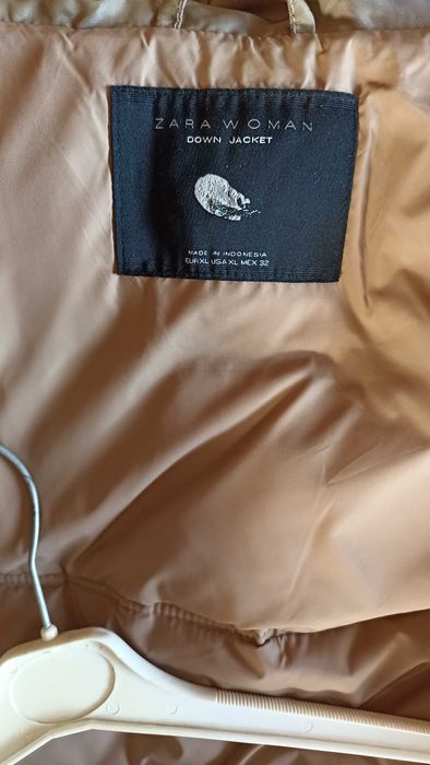 Пуховик Zara куртка