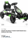 Gokart na pedały