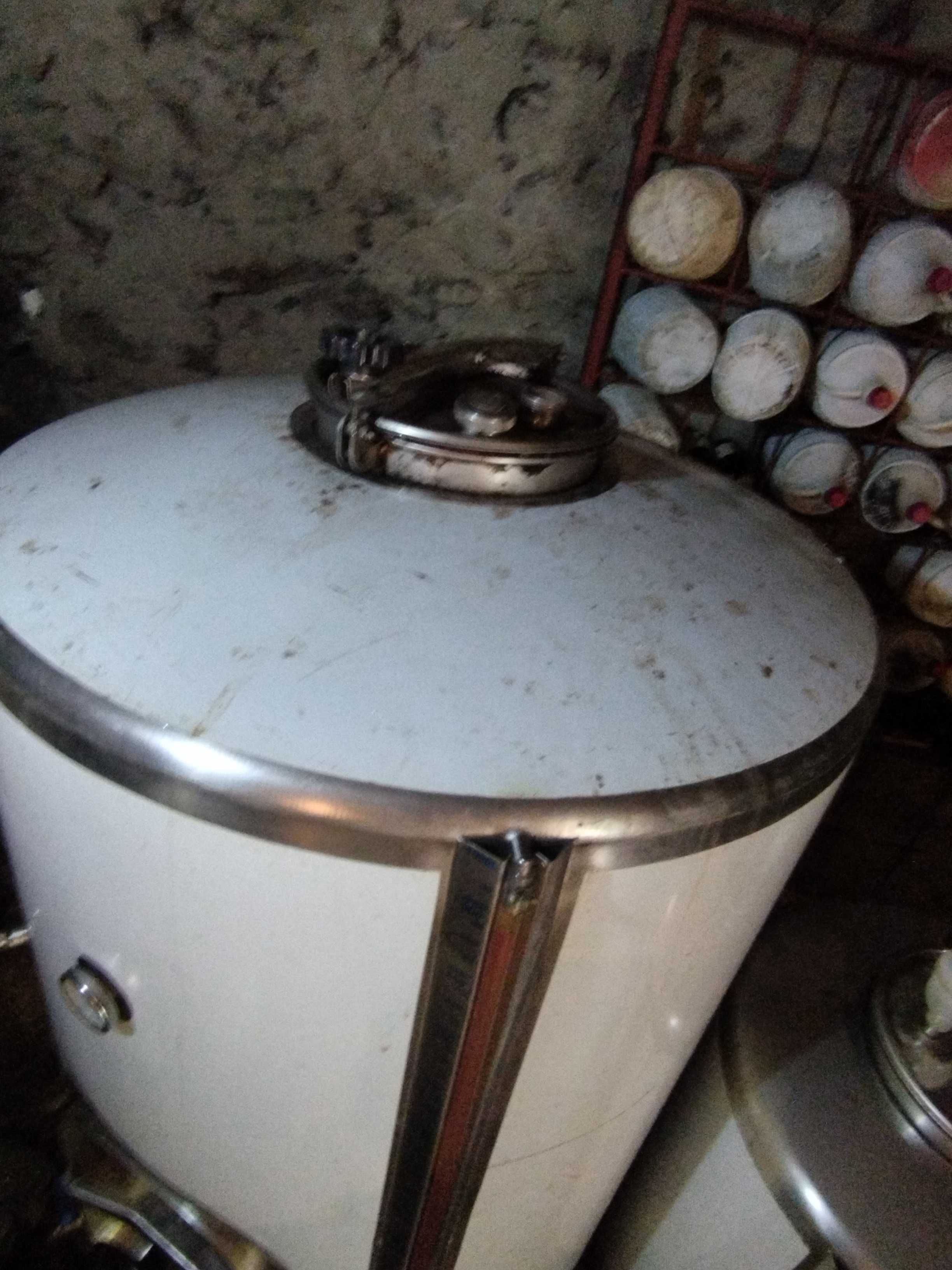 Cuba de Inox 1000L para vinho (usada)
