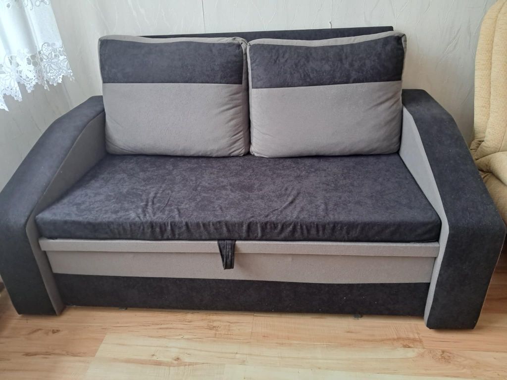 Sofa rozkładana z funkcją spania