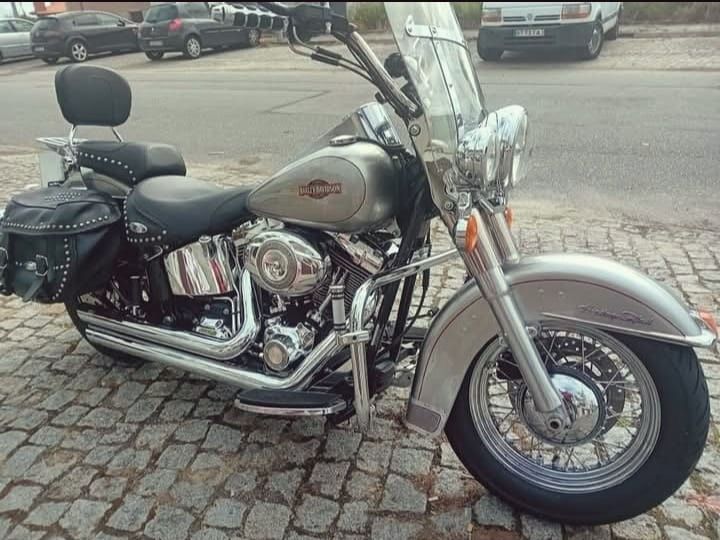 Harley-davidson softail heritage 96ci - aceito retoma