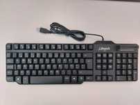 Teclado para PC com leitor de cartões - NOVO