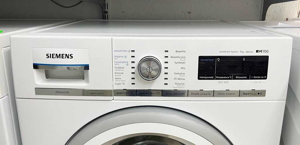 Pralka Siemens WM12W790PL, 9 kg, A+++