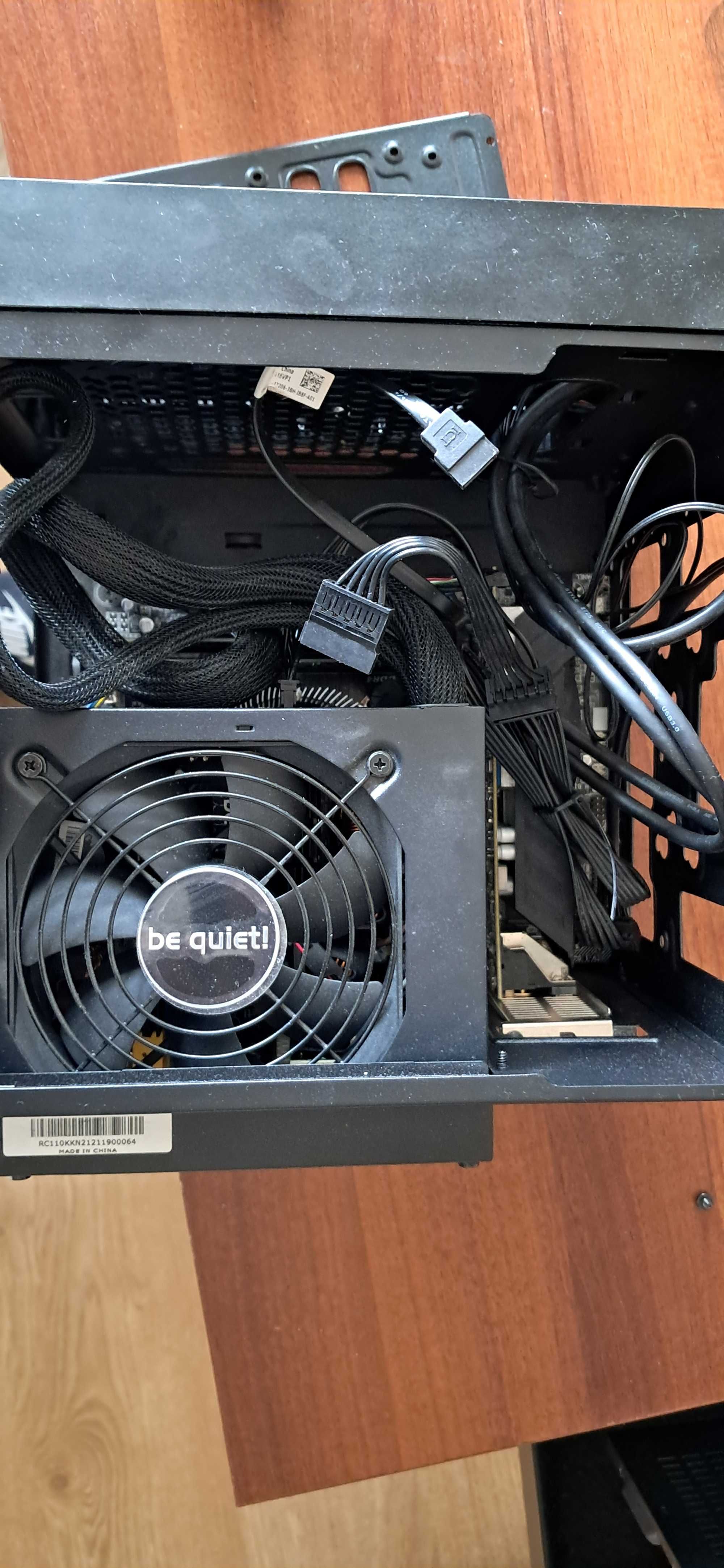 Mini PC I5 7500, 8GB DDR4, GeForce GTX 1050Ti, BeQuiet 400W, 256 SSD