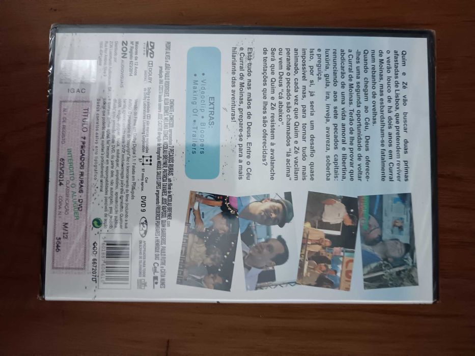 filme dvd original - 7 pecados rurais - selado