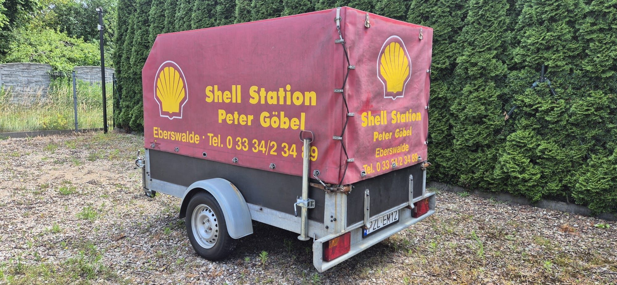 Przyczepka niemieckiej firmy Pick up Dmc 750 kg