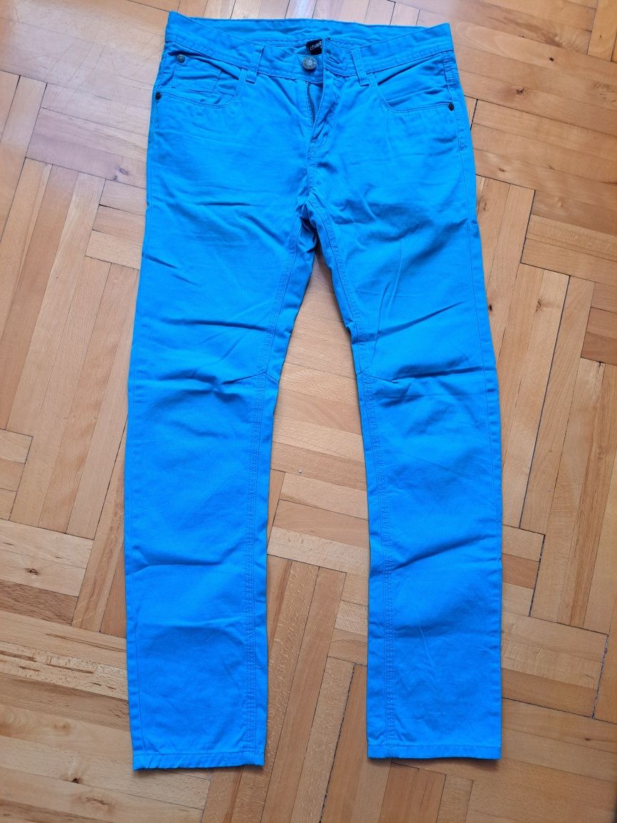 Spodnie jeans 164