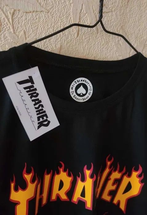 Футболка Thrasher Flame унисекс Трешер