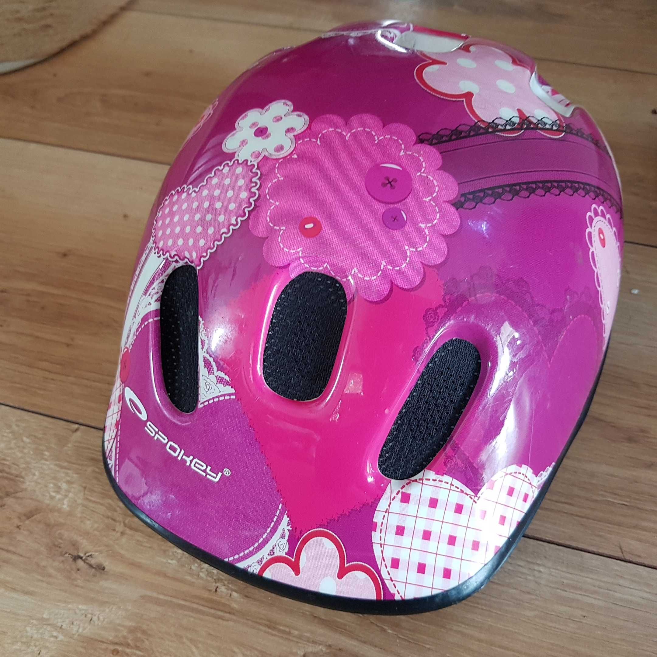 kask rowerowy dziecięcy  spokey  S na rower