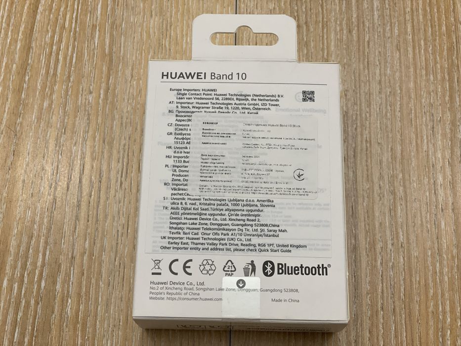 Новий, офіційний смарт годинник, фітнес браслет Huawei band 10 black