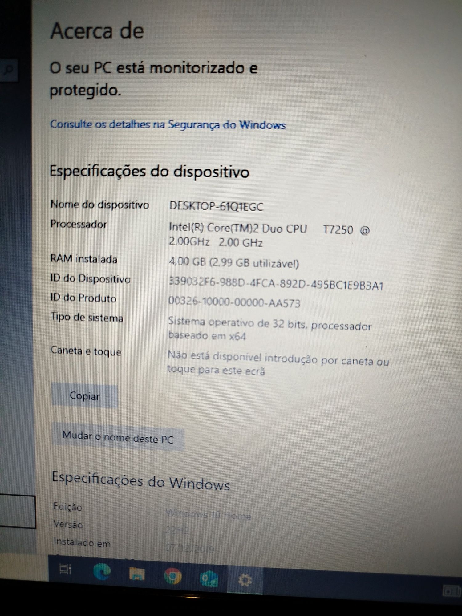 Portátil HP Compaq 6720s recondicionado