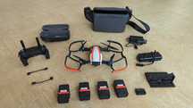 Drone 4K - DJI Mavic Air Fly More Combo c/ 4 baterias