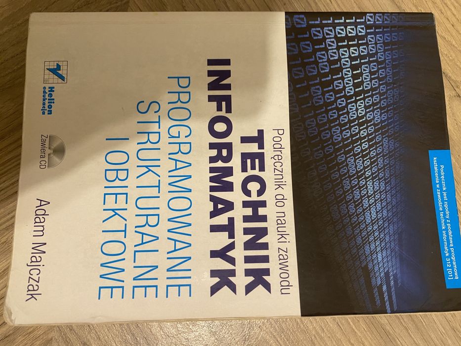 Podręcznik Technik Informatyk Programowanie strukturalne i obiektowe