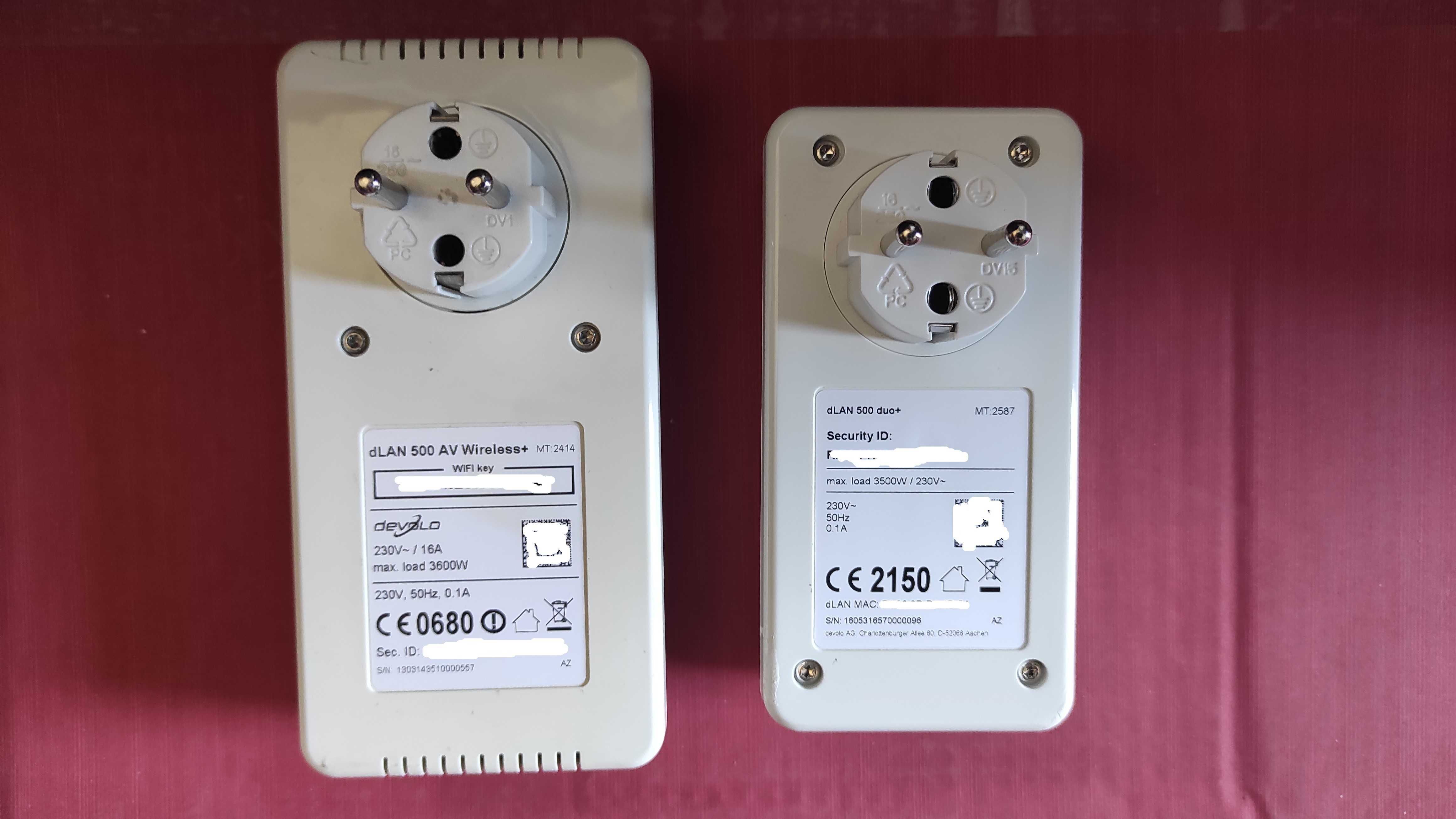 Kit Devolo dLAN 500+ Wi-Fi Powerline Repetidor CPL