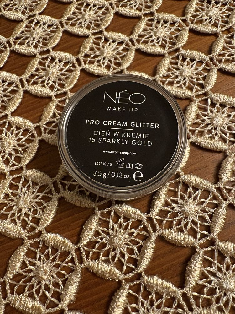 Neo Make Up Cień Do Powiek 15 Sparkly Gold 3.5 g