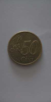 Монета 50 EURO CENT 2000г.