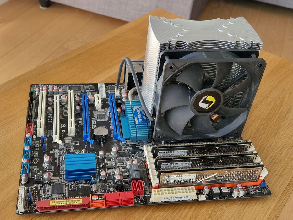 Zestaw Asus P6T + Intel i7-920 (3,33GHz) + 6GB RAM + chłodzenie Fortis