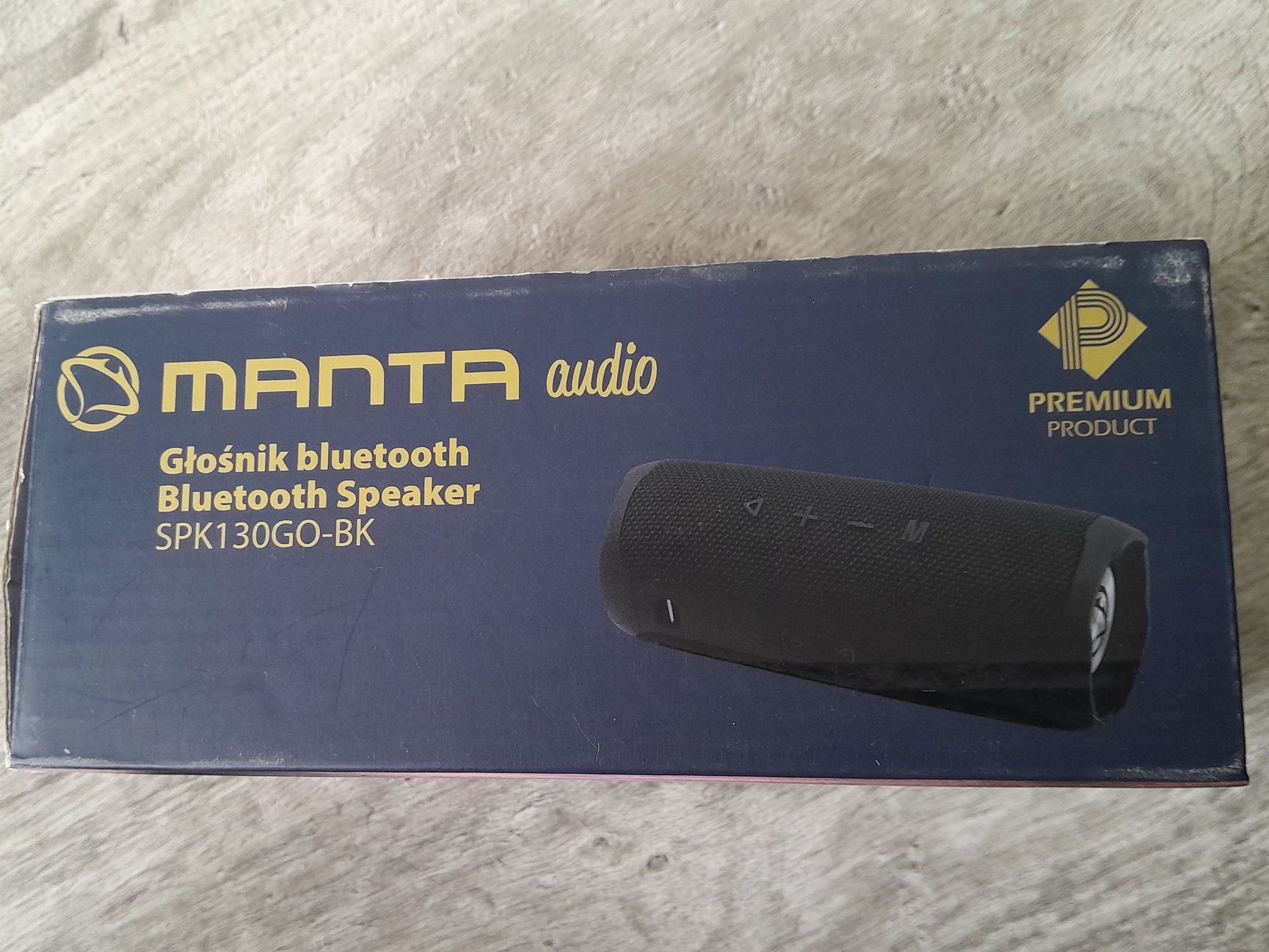 Głośnik bluetooth Manta Nowy