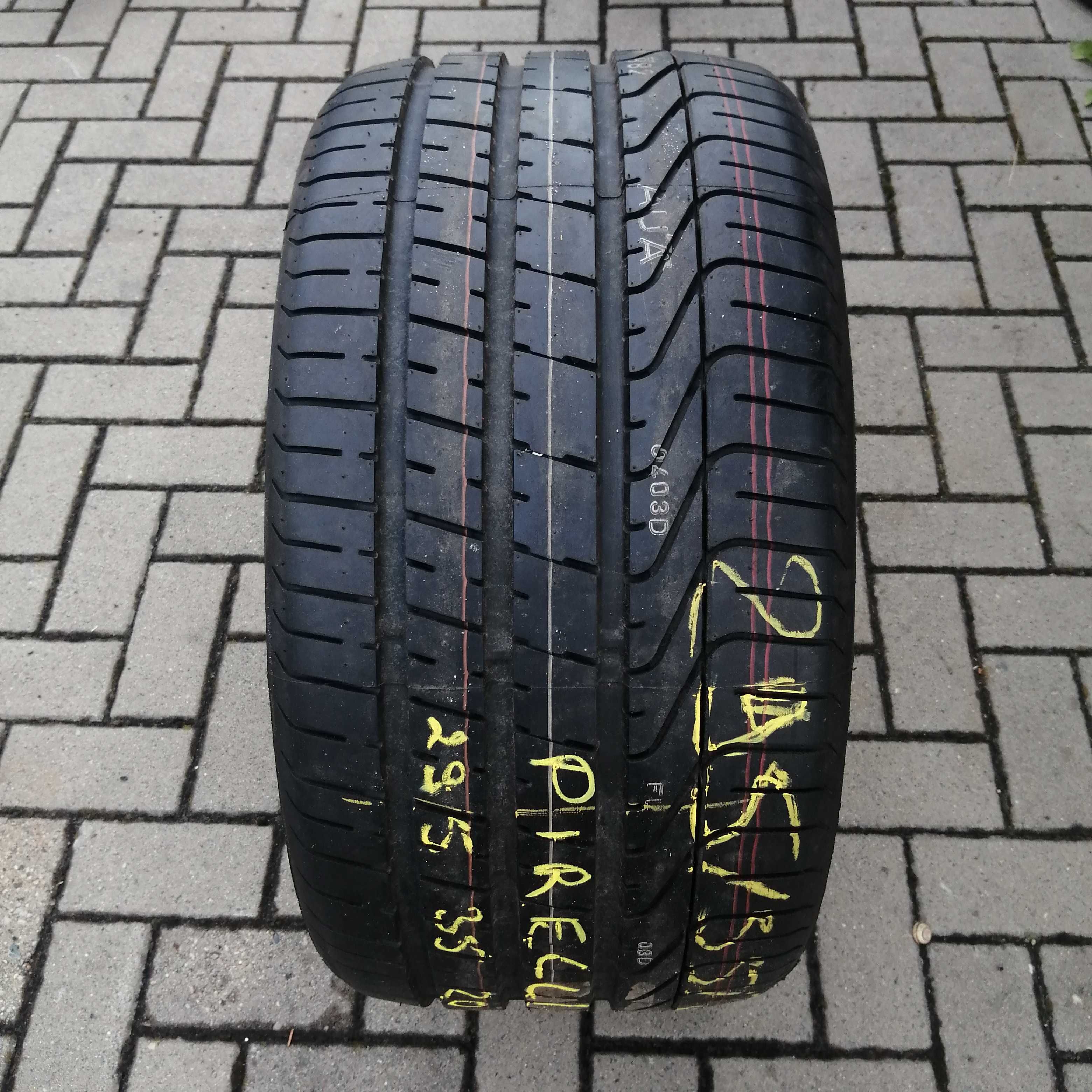 Pojedyncza opona letnia Pirelli Pzero 295/35/20 101Y bież.8mm