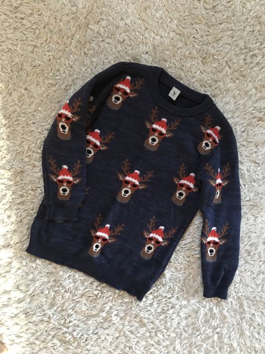 Новорічна кофта светр TU next George 116/122р