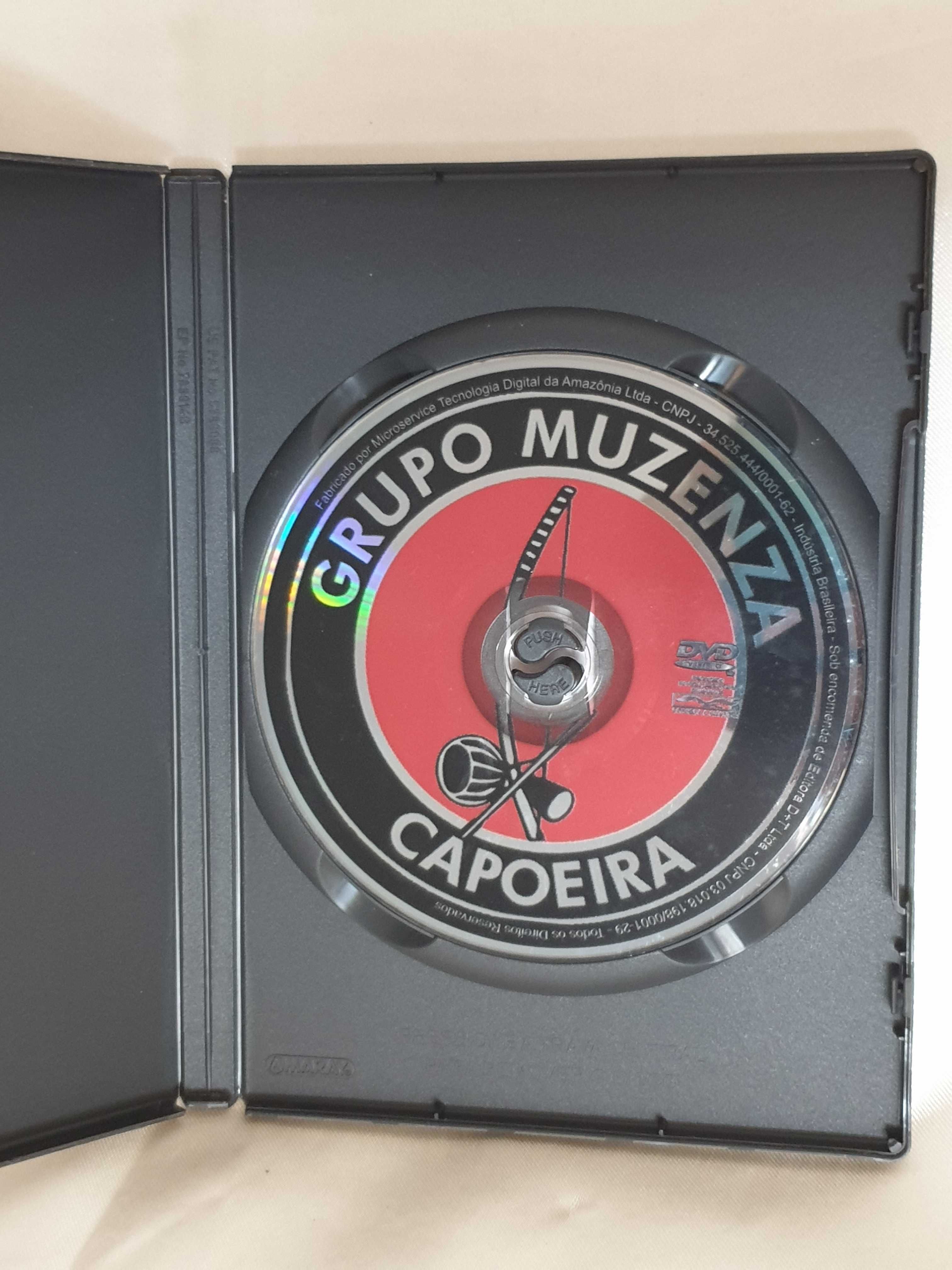 DVD Capoeira Raro – Grupo Muzenza – Estado impecável – c/Capa e Estojo