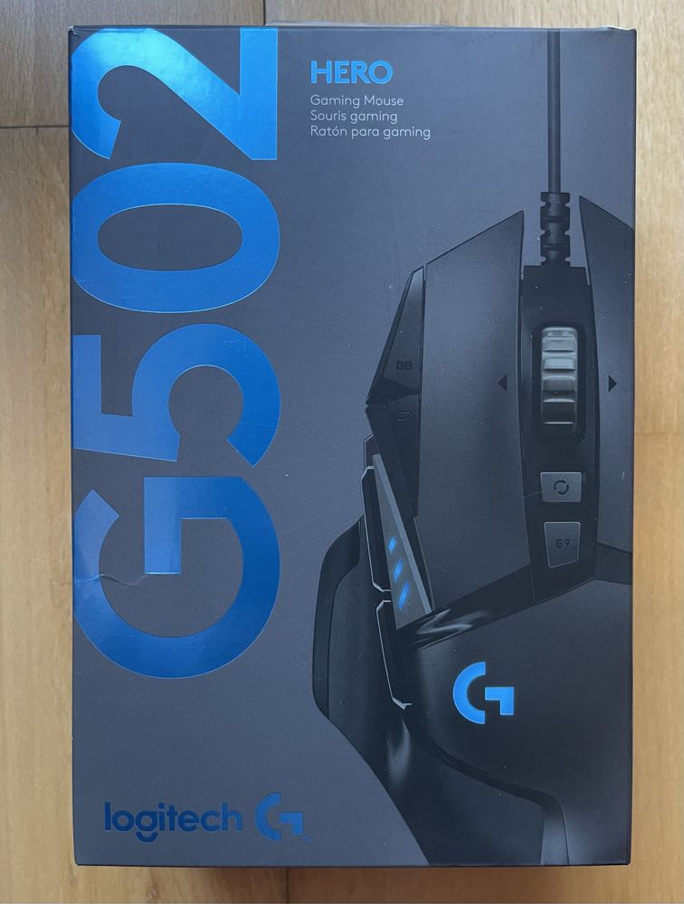 Rato Logitech G502 em caixa original