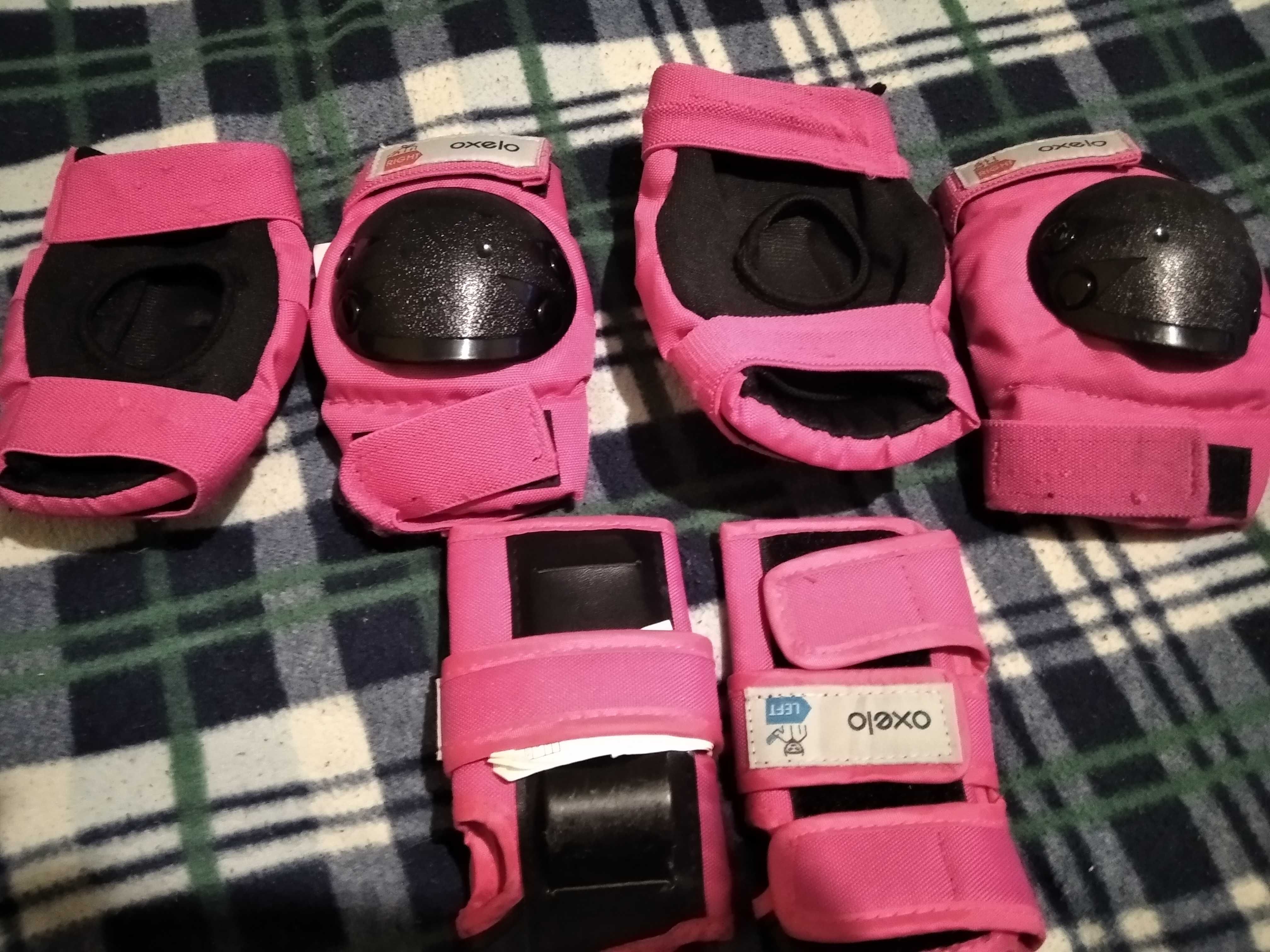 OXELO
Шолом дитячий B100 - Рожевий і комплект захисту