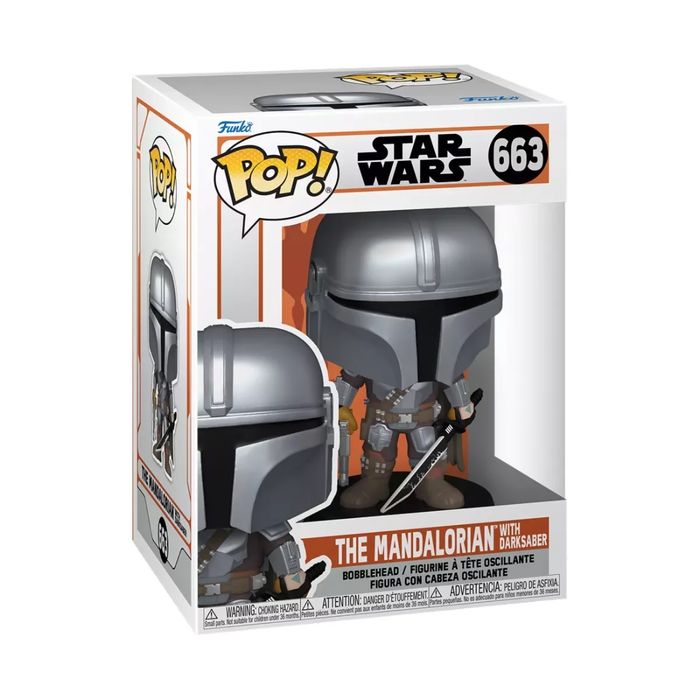Funko Pop! Star Wars The Mandalorian Darksaber 663