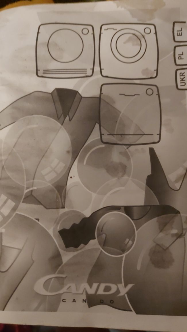 Pralkosuszarka candy smart na czesci