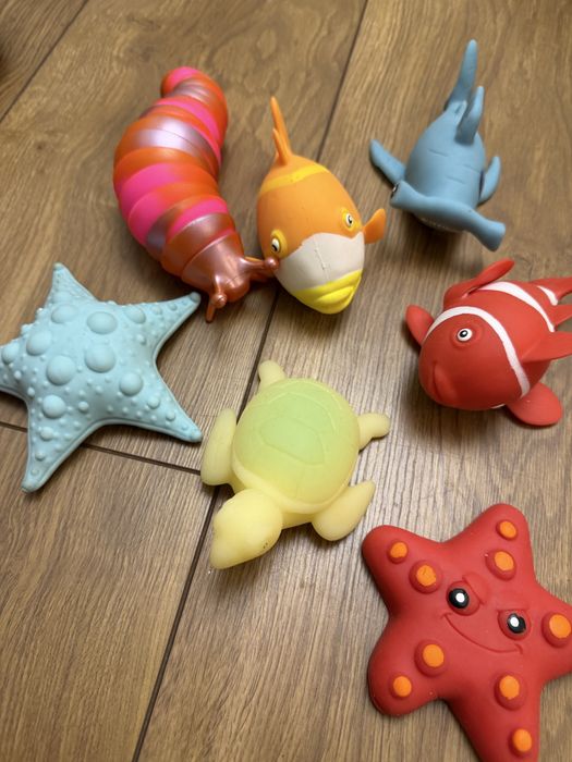Іграшки антистрес, морський світ. Ціна за все.
