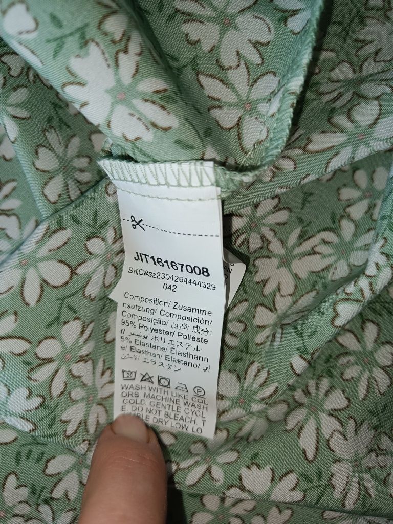 Sukienka damska letnia midi XL XXL Boho kobieca zielona dziewczęca 44