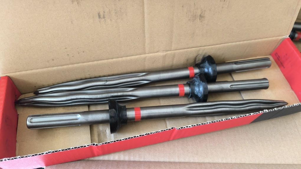 Hilti – Ponteiros e Cinzéis Novos - LER DESCRIÇÃO