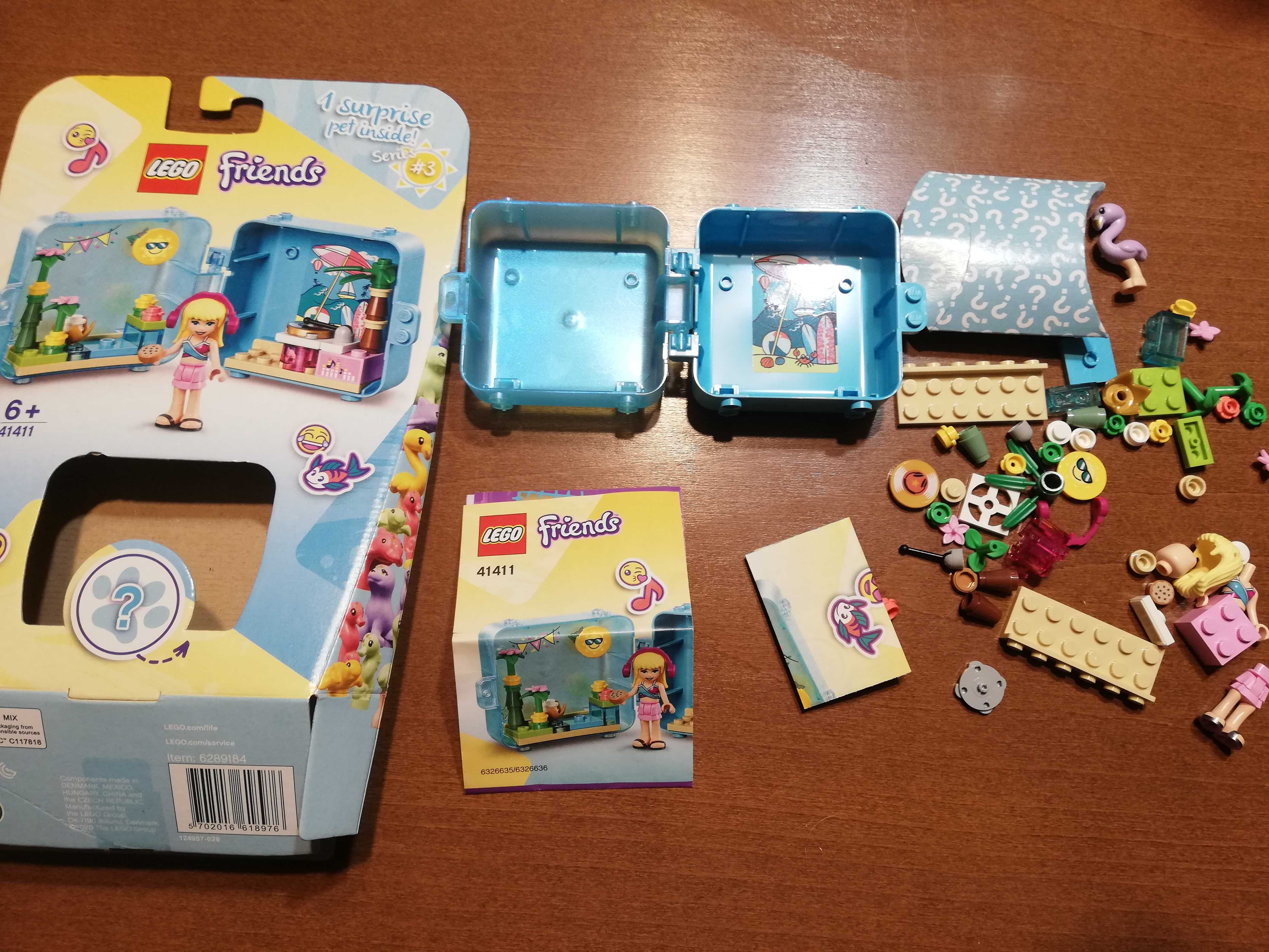 Lego Friends kostki 41410, 41411, 41412, 41413, 41414