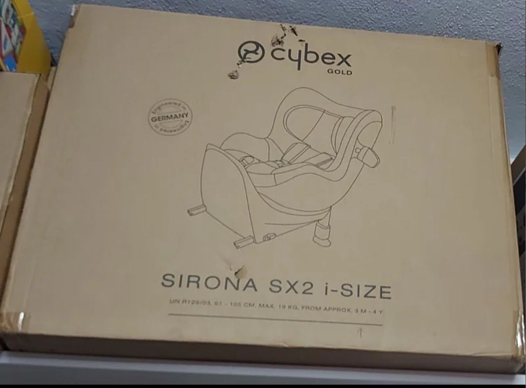 Cadeira CYBEX Sirona Gold Sx2 i-SIZE