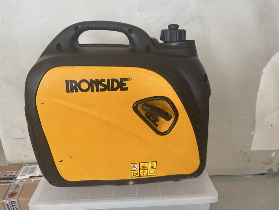 Agregat Generator inwertorowy IRONSIDE IR 2000i S  moc 2,2 kW! Idealny