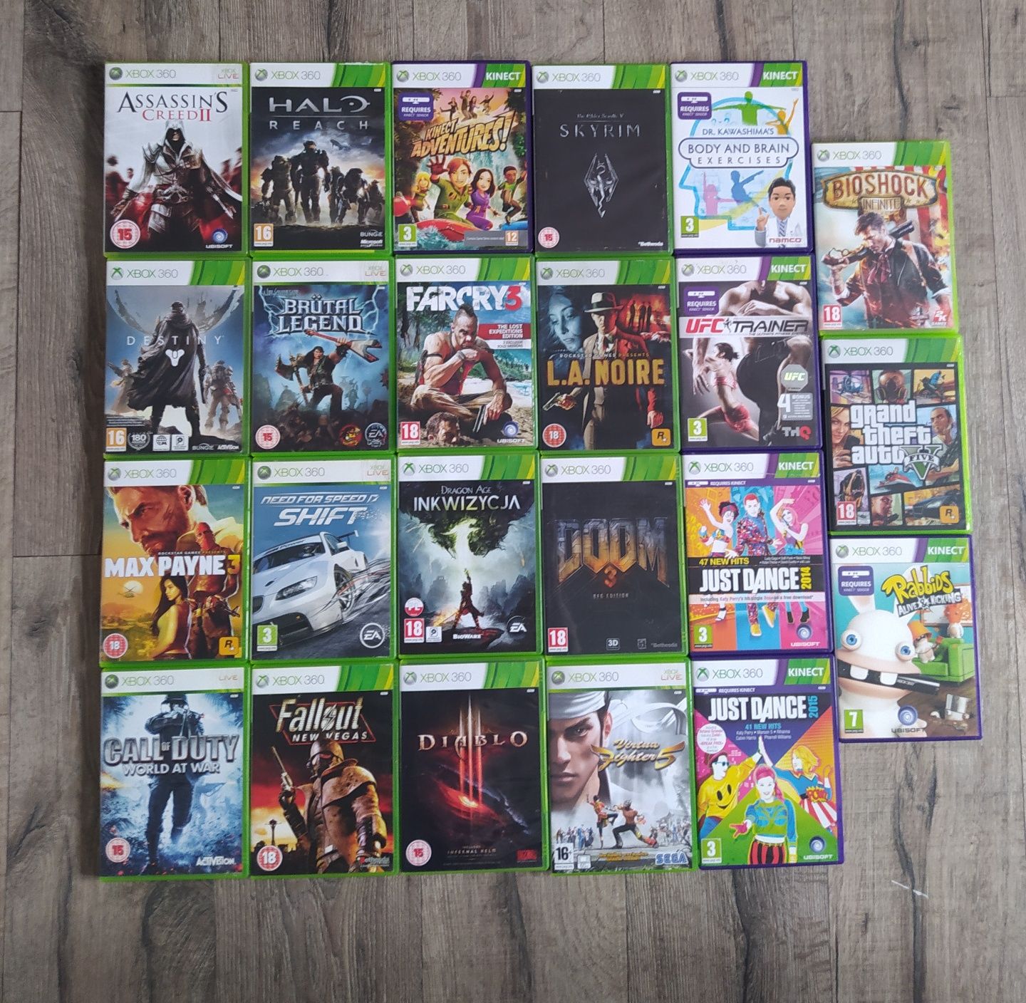 Gry Xbox 360 Fajne tytuły Wysyłka