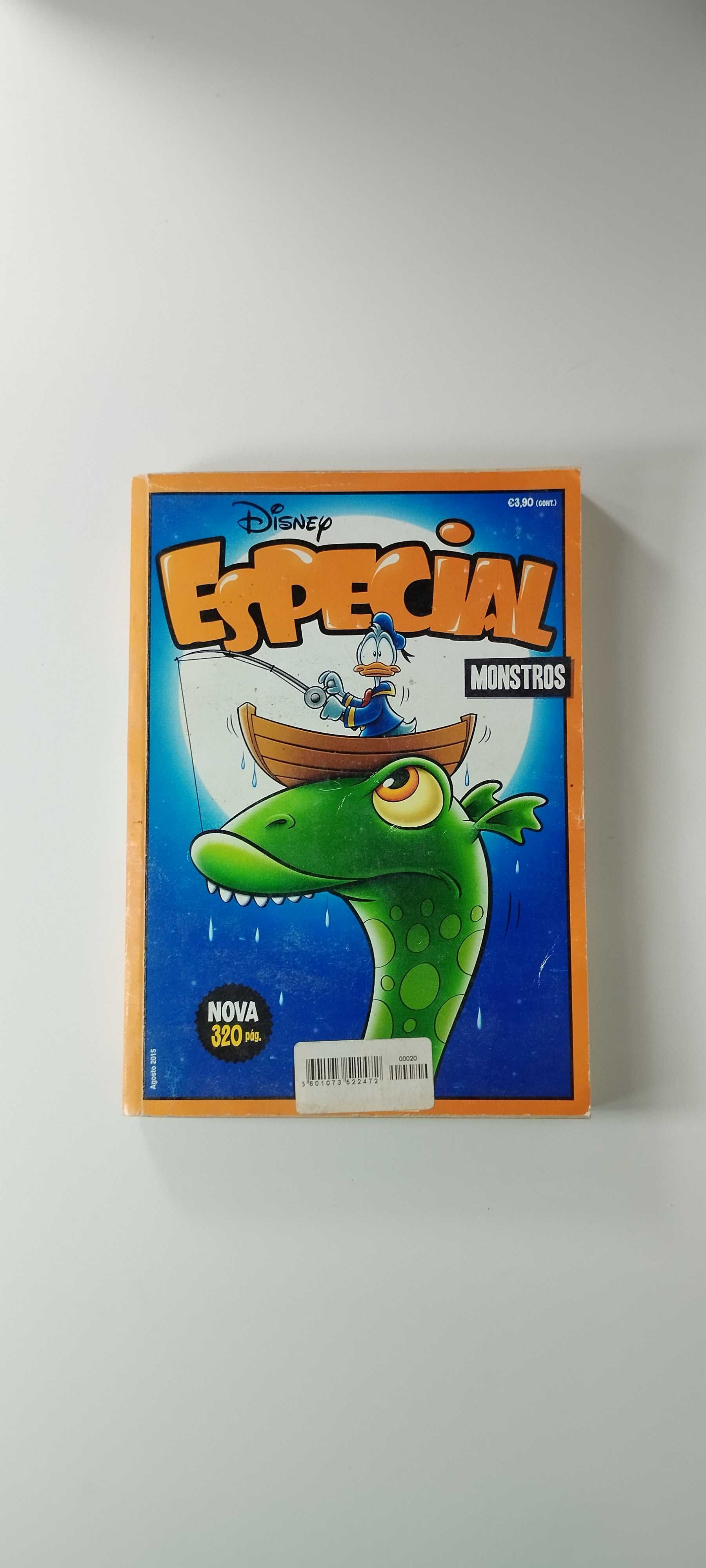 Disney Especial Monstros Banda Desenhada
