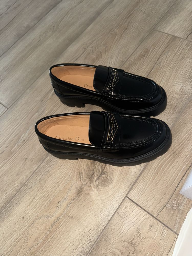 Лоферы Dior, оригинал , діор оригінал