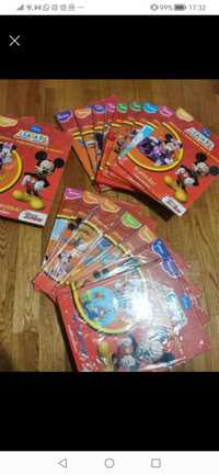 Coleção de livros A casa do Mickey Mouse e DVD