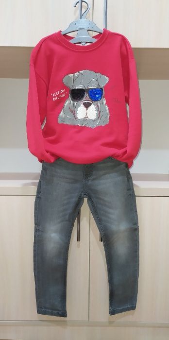 Универсальные джинсы от Next на мальчика 4-5 лет, р.104-110